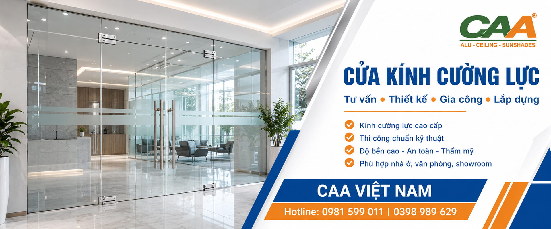 Cửa Kính Cường Lực